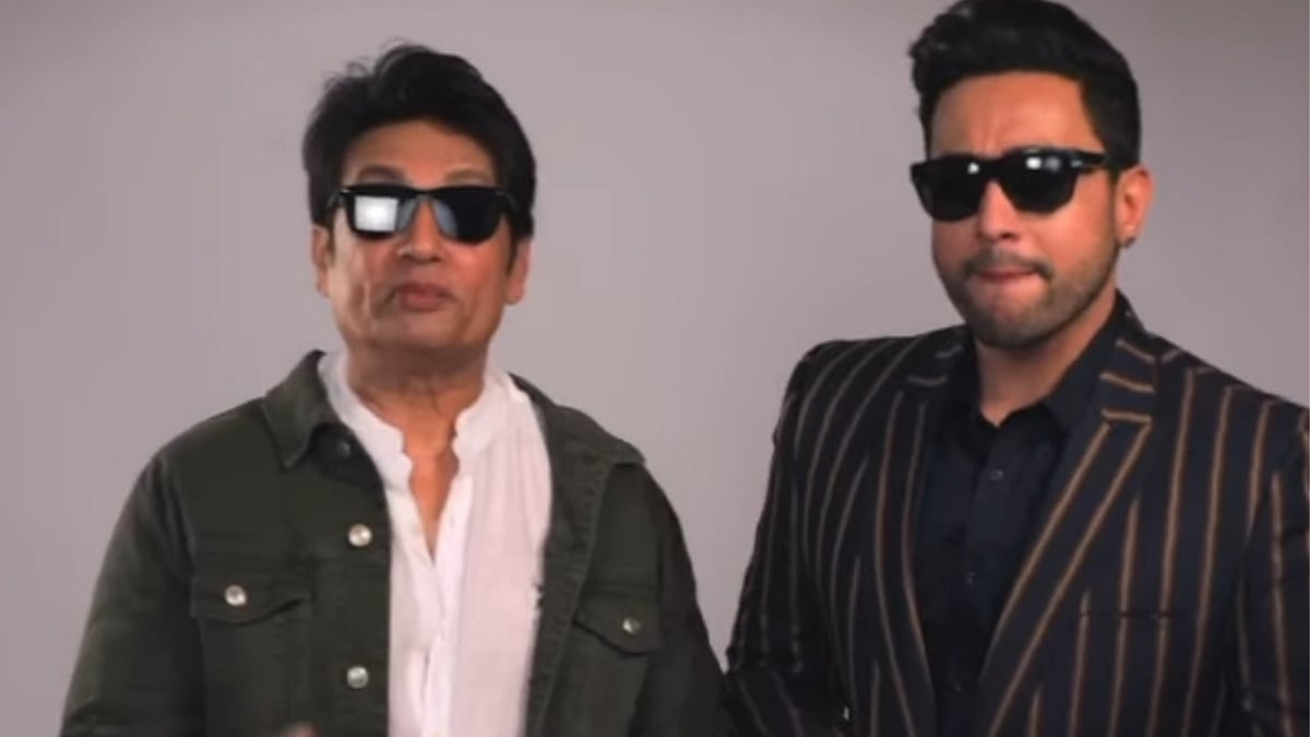 Shekhar Suman and son Adhyayan