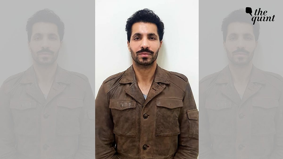 A picture of Deep Sidhu released after his arrest.