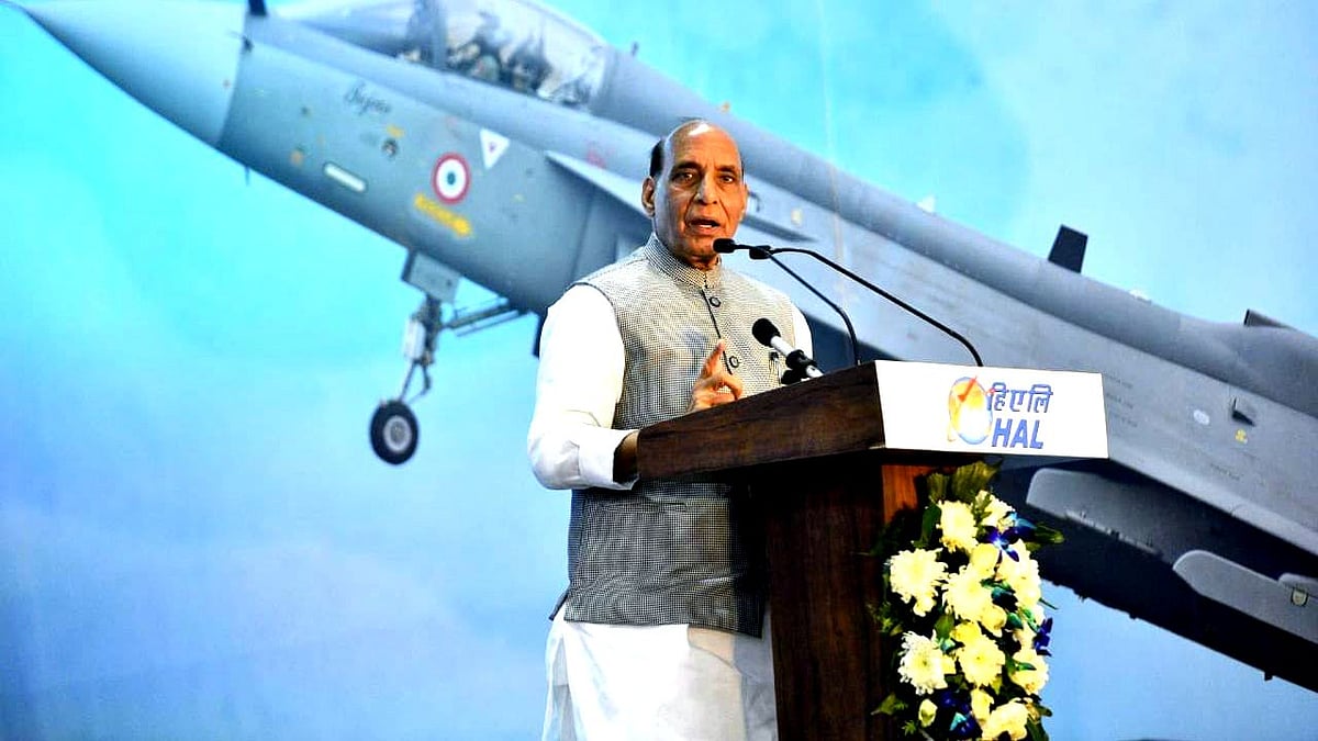 Defence Minister Rajnath Singh inaugurated HAL’s new LCA-Tejas Production Line on 2 February in Bengaluru. 