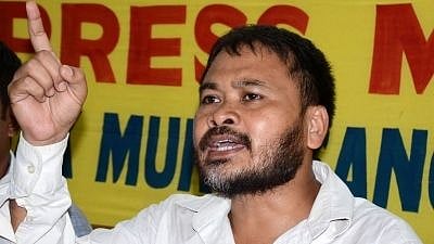 Krishak Mukti Sangram Samiti (KMSS) leader Akhil Gogoi.