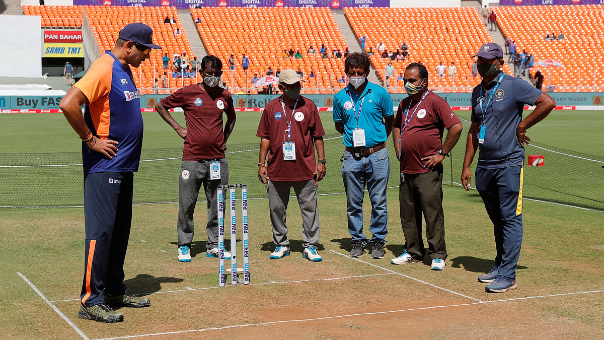 The third Test between India and England finished in two days.