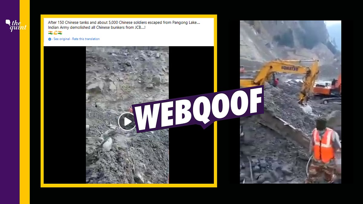 Fact-Check | We found that the viral video showed rescue operations being carried out by the ITBP personnel at Chamoli District in Uttarakhand.