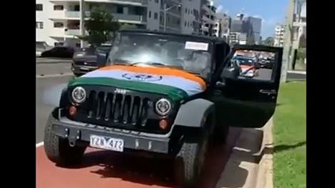 The rally was being carried out from Harris Park to Blacktown and to Quakers Hill.