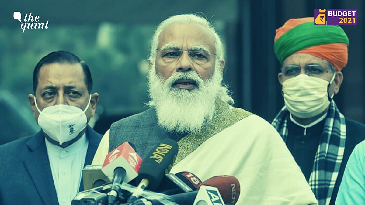 PM Narendra Modi in a video statement said, Budget 2021 contains a vision of self-reliance as well as inclusiveness.