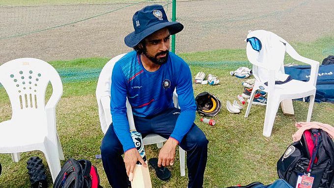 Iqbal Abdullah during a training session.
