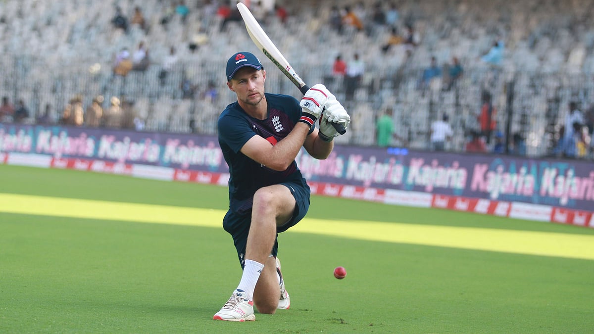 Joe Root before the start of play on Day 4 of the 2nd Chennai Test.&nbsp;