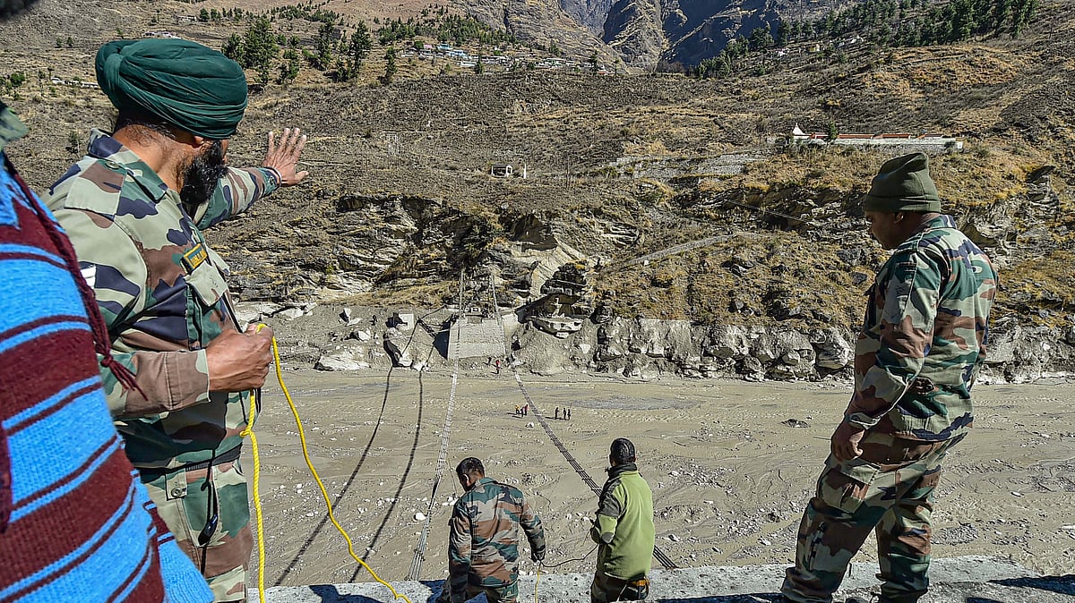<div class="paragraphs"><p> Indo-Tibetan Border Police (ITBP) personnel.</p></div>