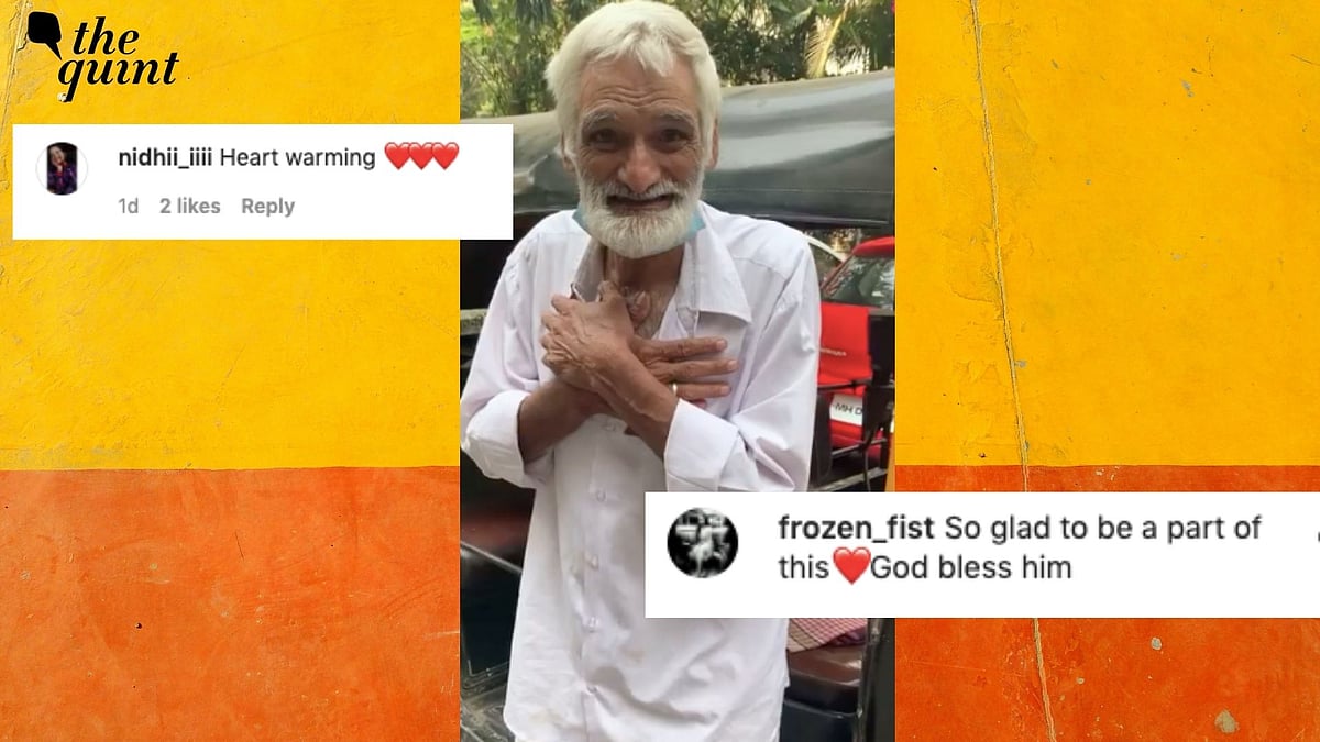 An elderly auto driver, faced with hardships following the demise of his two sons, was not going to let adversity bring him down.