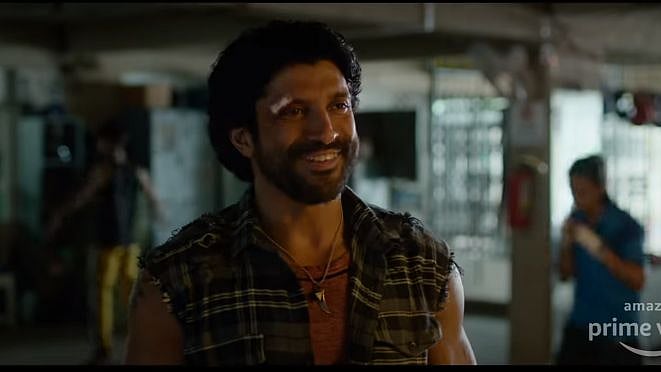 Farhan Akhtar in a still from the ‘Toofaan’ teaser