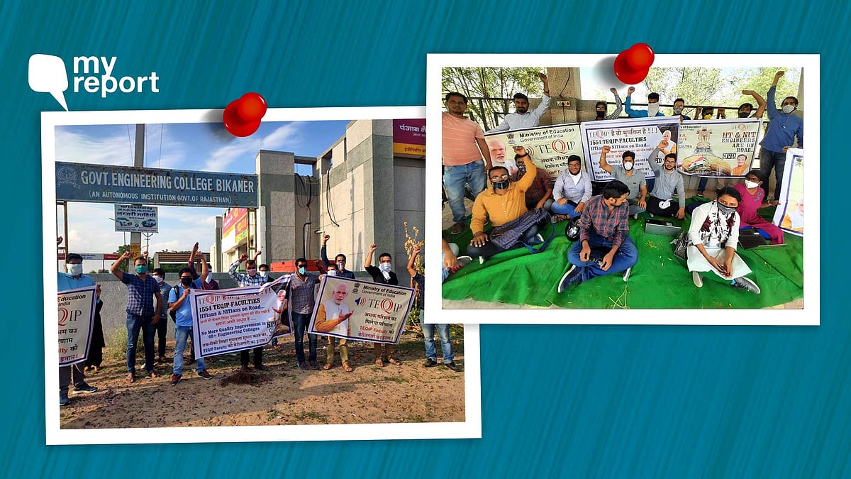 1,554 assistant professors working in over 70 colleges across the country are on the verge of becoming jobless as their contract expires on 31 March 2021.