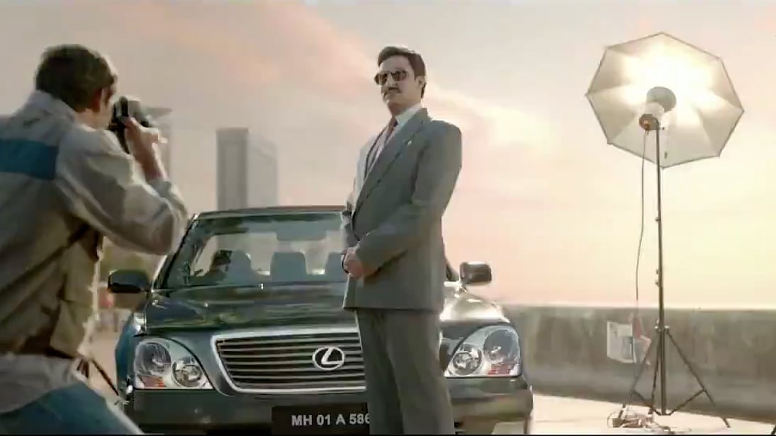 <p>Abhishek Bachchan in a still from The Big Bull.</p>