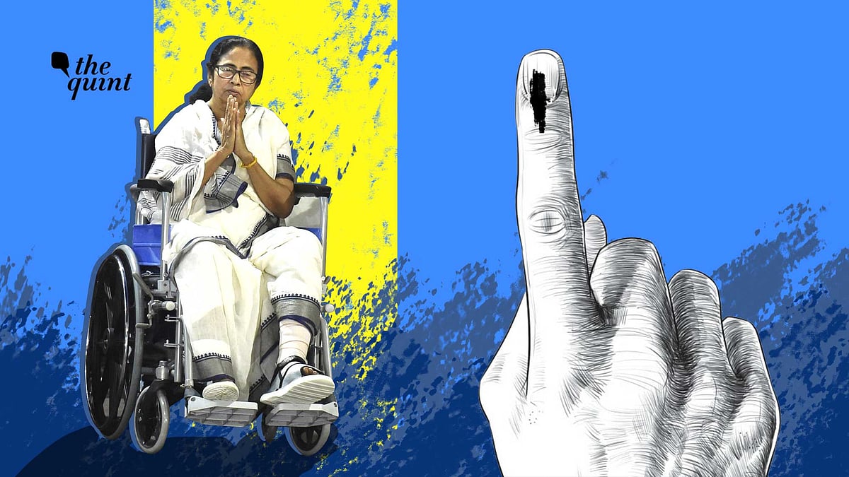 Image of an injured Mamata Banerjee has become the centrepiece of the TMC’s Bengal 2021 election campaign this time.