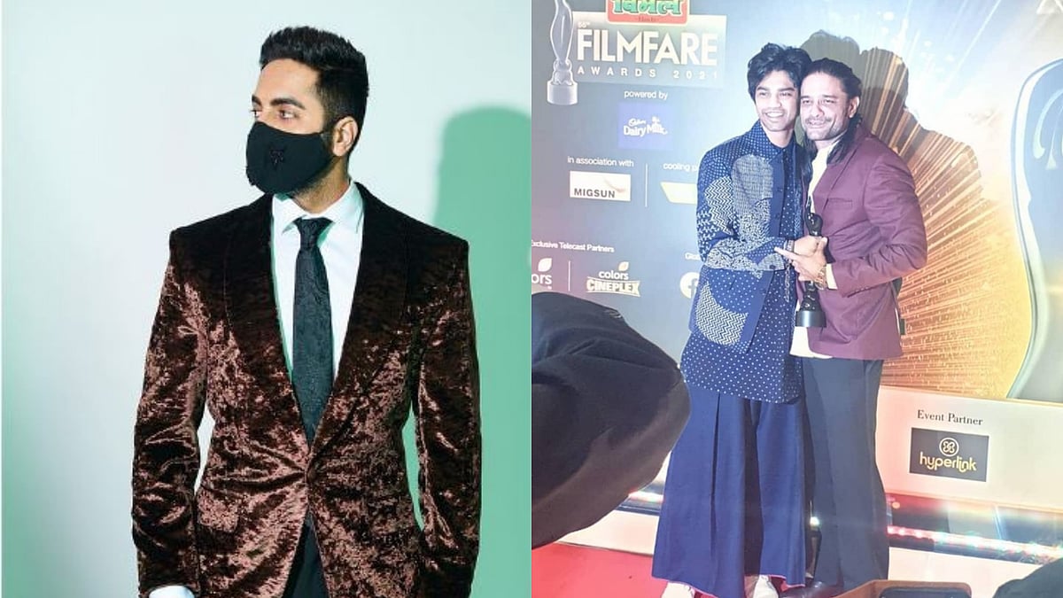 <div class="paragraphs"><p>Ayushmann Khurrana; Babil Khan with Jaideep Ahlawat</p></div>