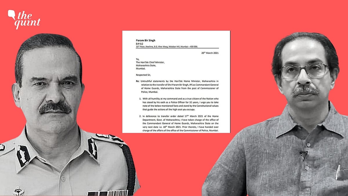 The Shiv Sena has launched a scathing attack on Param Bir Singh and the BJP for allegedly using him.