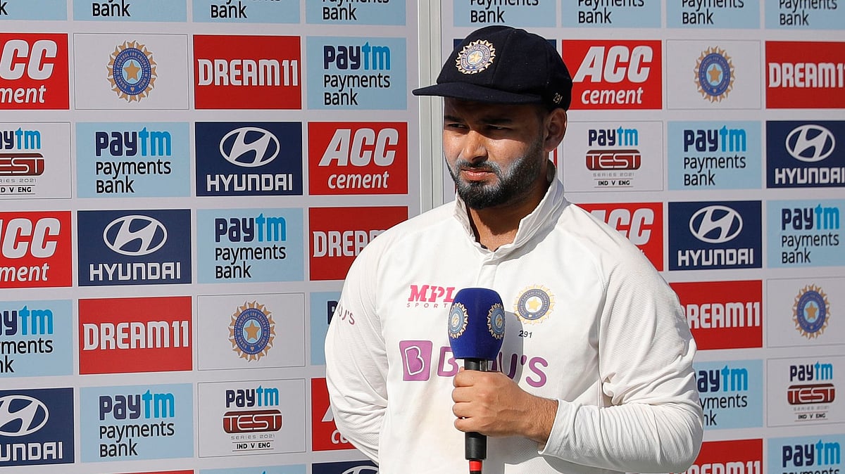 Rishabh Pant scored a century for India during the fourth Test against England.