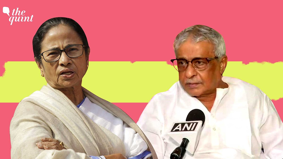 Mamata Banerjee and Sisir Adhikari.