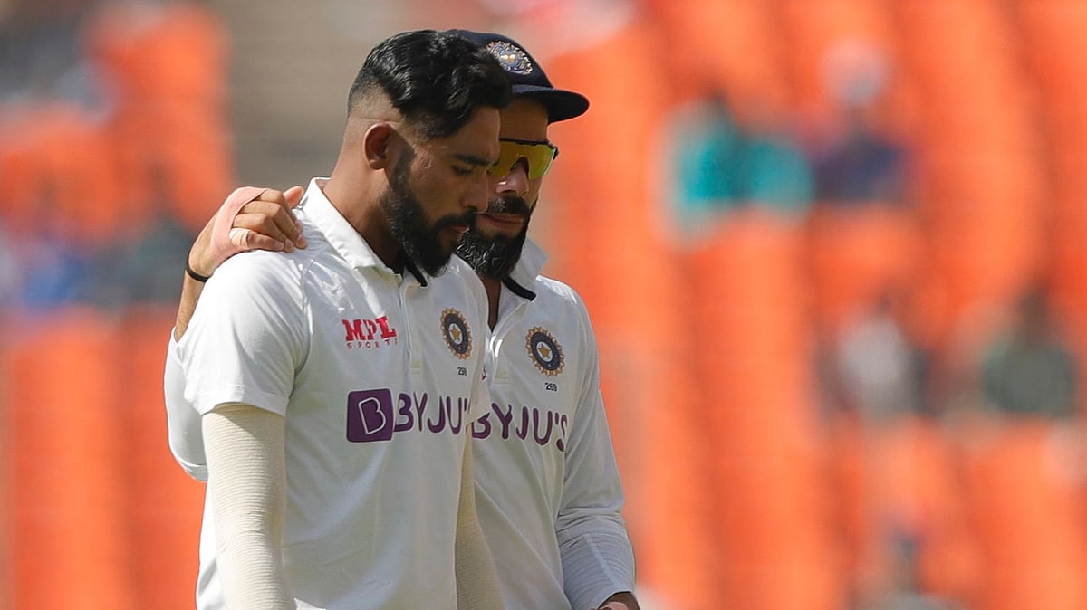 Siraj took two English wickets on Day 1 of the fourth Test, including that of England captain Joe Root.