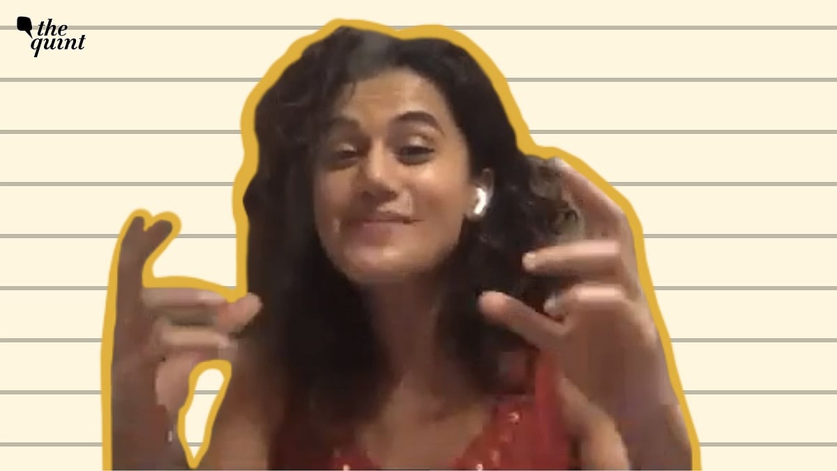 Taapsee Pannu opens up about the recent I-T raids conducted on her premises.
