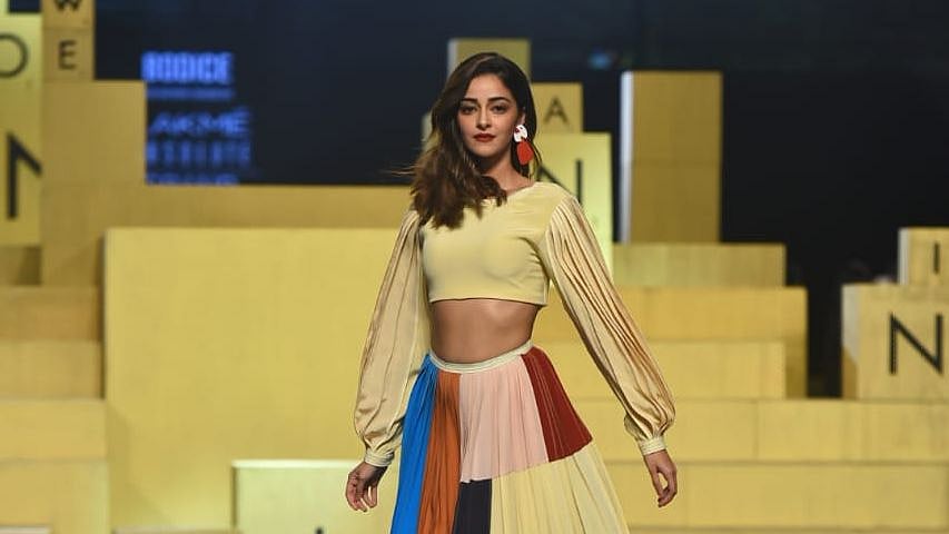 <div class="paragraphs"><p>Ananya Panday at Lakmé Fashion Week</p></div>