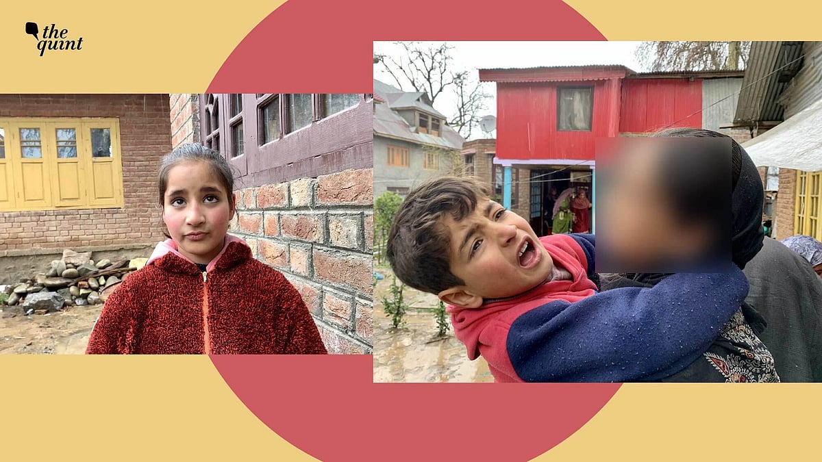 The appeal was captured on camera and the video circulated widely on social media in Kashmir.
