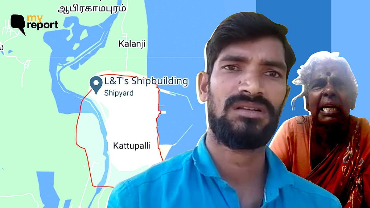 TN fishermen protest against Kattupalli port expansion in Pulicat