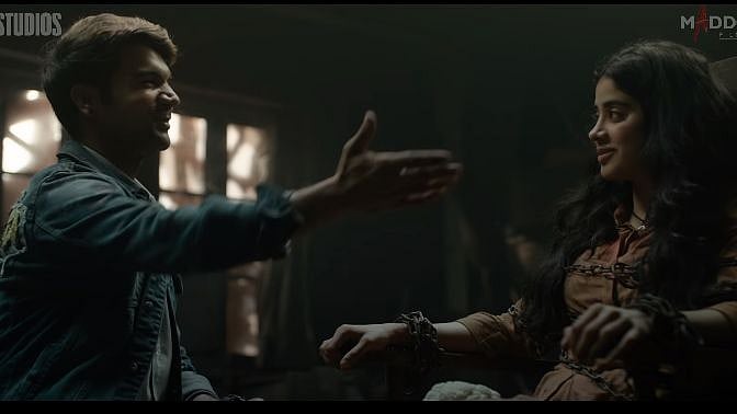 Rajkummar Rao and Janhvi Kapoor in ‘Roohi’