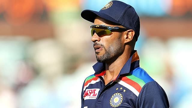 <div class="paragraphs"><p>Shikhar Dhawan played only once in the T20Is against England. He's been dropped from the T20 World Cup squad.&nbsp;</p></div>