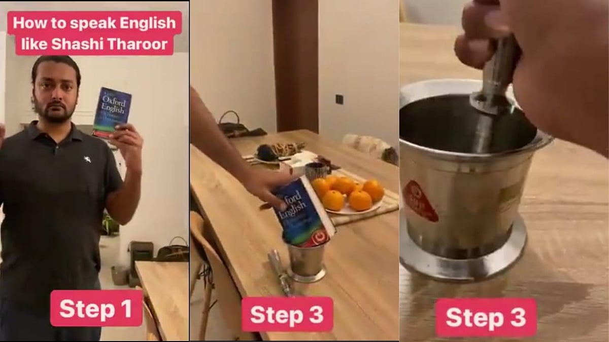 Watch: Comedian’s ‘How To Speak English Like Shashi Tharoor’