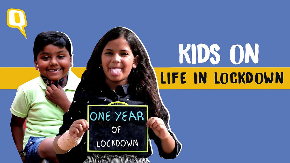 Kids talk about their life during the lockdown.