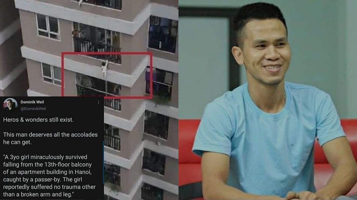 Hero Delivery Driver Saves Toddler After She Fell From 12th Floor