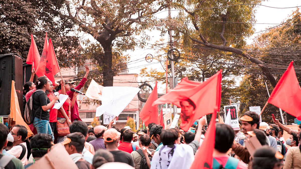 ‘No Vote for BJP’ Rally at Kolkata