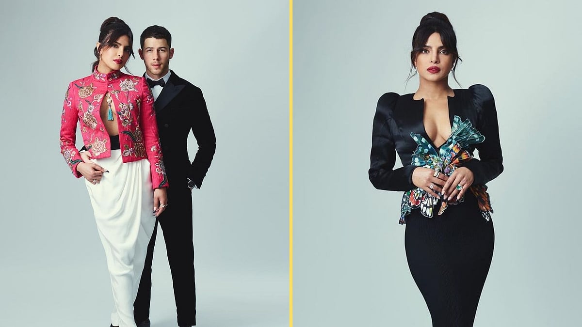 <div class="paragraphs"><p>Priyanka Chopra and Nick Jonas at the BAFTAs red carpet.</p></div>