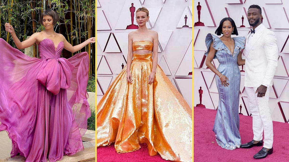 <div class="paragraphs"><p>Celebrities at this year's Oscars red carpet.</p></div>