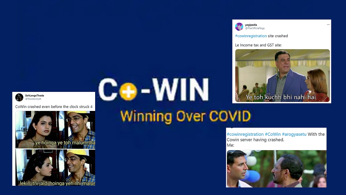 <div class="paragraphs"><p>Memes Galore as CoWin Site Crashes After Registration Begins</p></div>