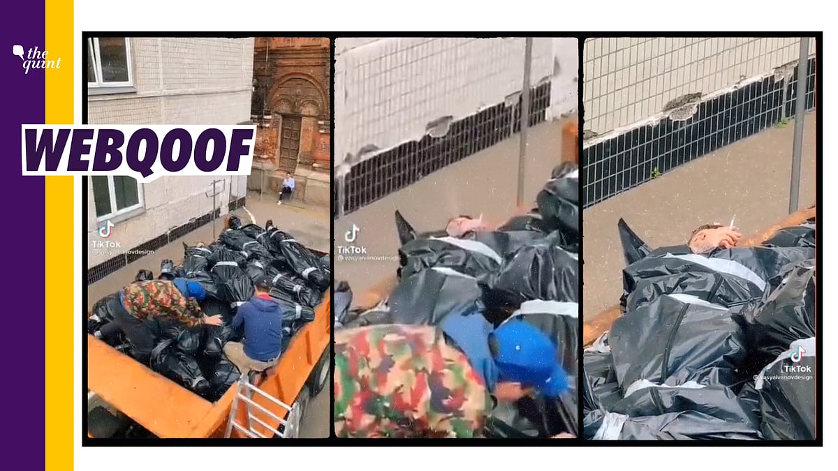 The video shows behind the scenes footage of a Russian music video for a rapper named Husky.