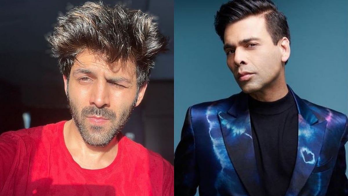 <div class="paragraphs"><p>Kartik Aaryan; Karan Johar</p></div>