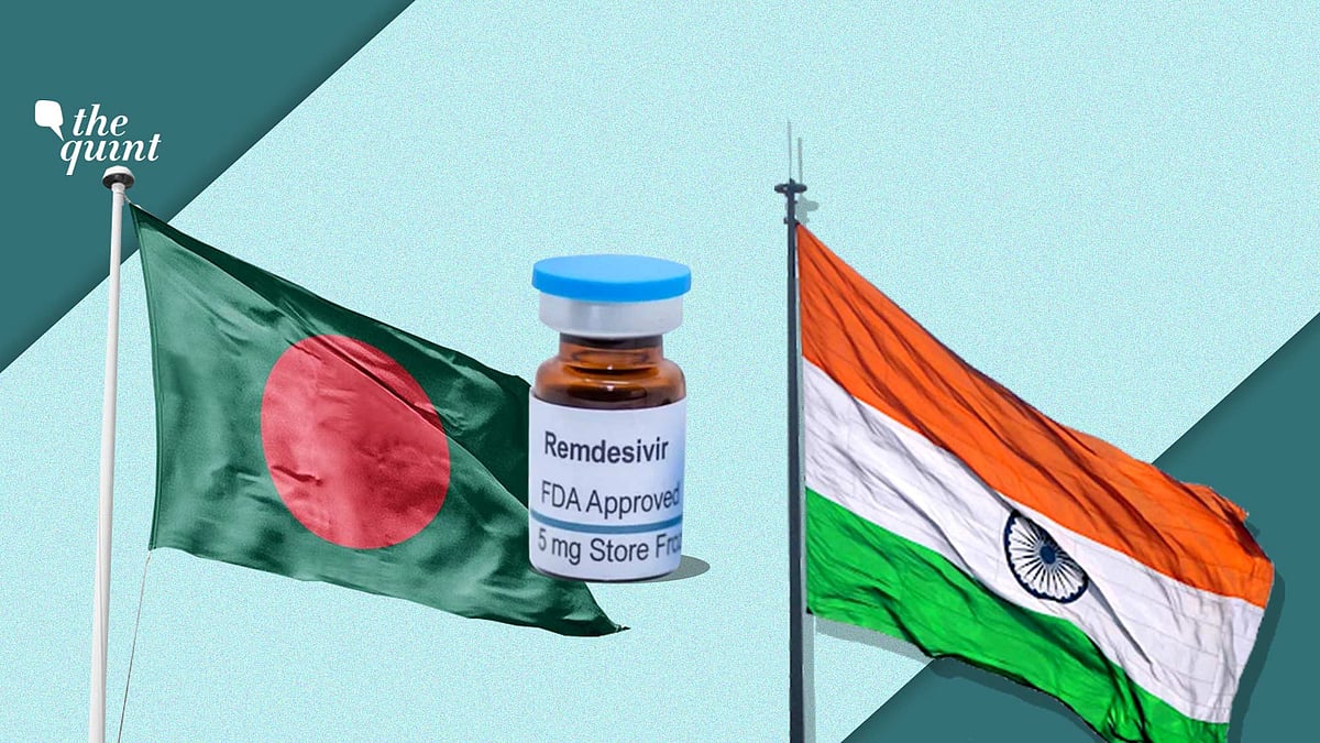 Image of India & Bangladesh flags used for representational purposes.