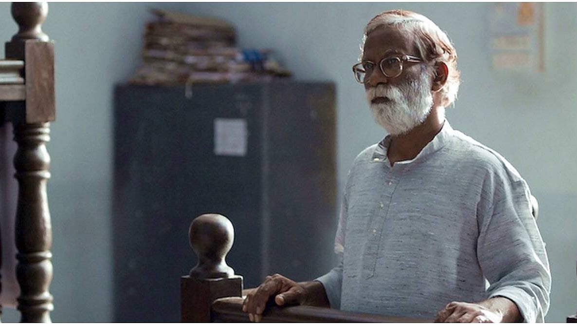<div class="paragraphs"><p>Vira Sathidar in a still from Court.</p></div>