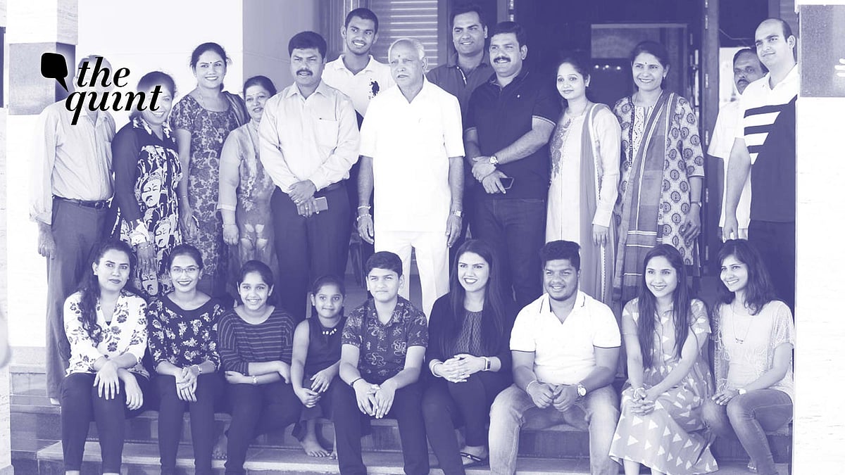 Karnataka Chief Minister Yediyurappa’s family is caught in the eye of a political storm in the state.