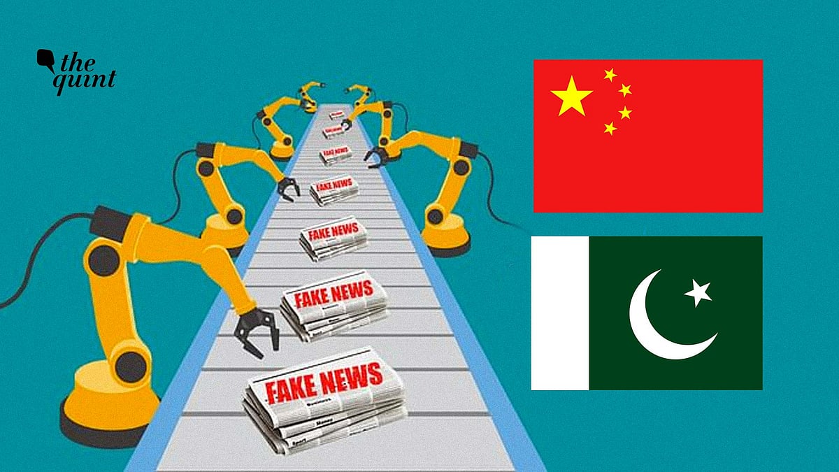 Image of China & Pakistan’s flags used for representational purposes.