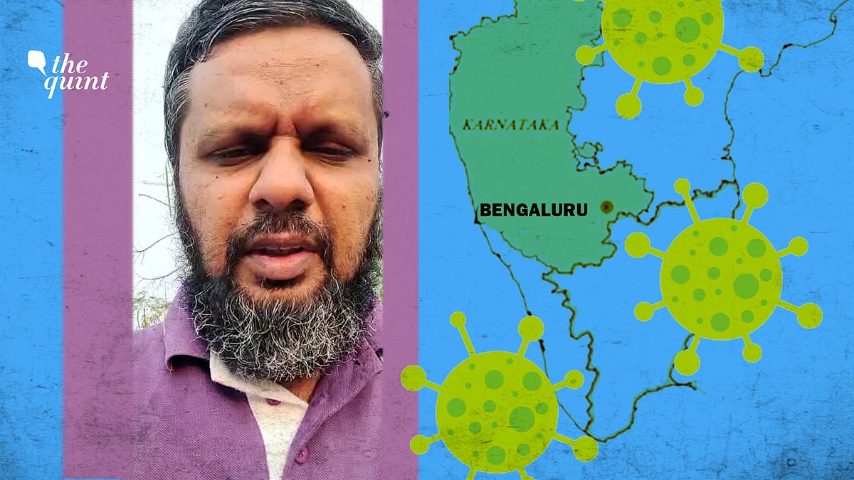 Ameen Mudassir, a health volunteer of Bengaluru, broke down requesting people to stay at home in view of the COVID-19 new wave. 