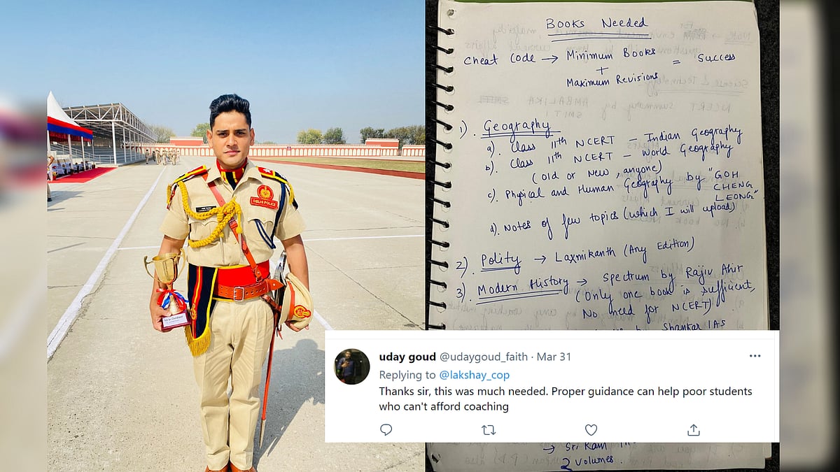 <div class="paragraphs"><p>IPS Officer Lakshay Pandey shares tips on how to crack UPSC exams.</p></div>