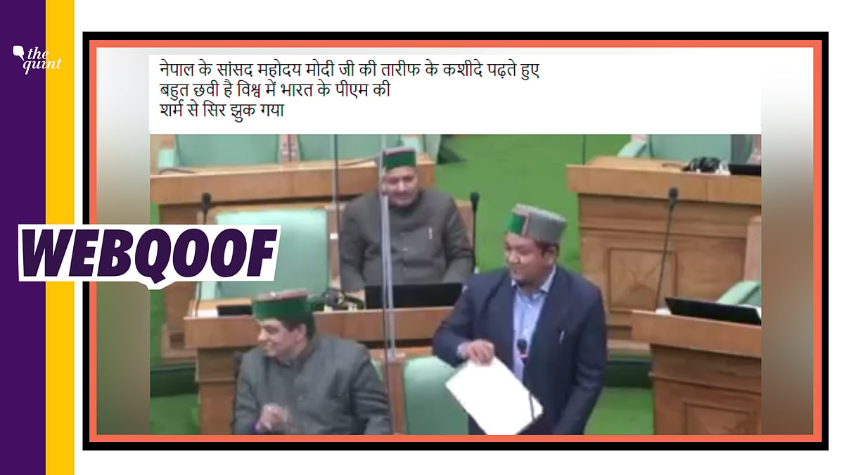Fact-Check | We found that the politician in the viral video was Congress MLA Jagat Singh Negi from Himachal Pradesh.