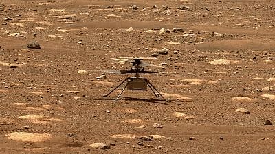 NASA’s Ingenuity Mars Helicopter To Take First Flight on Monday