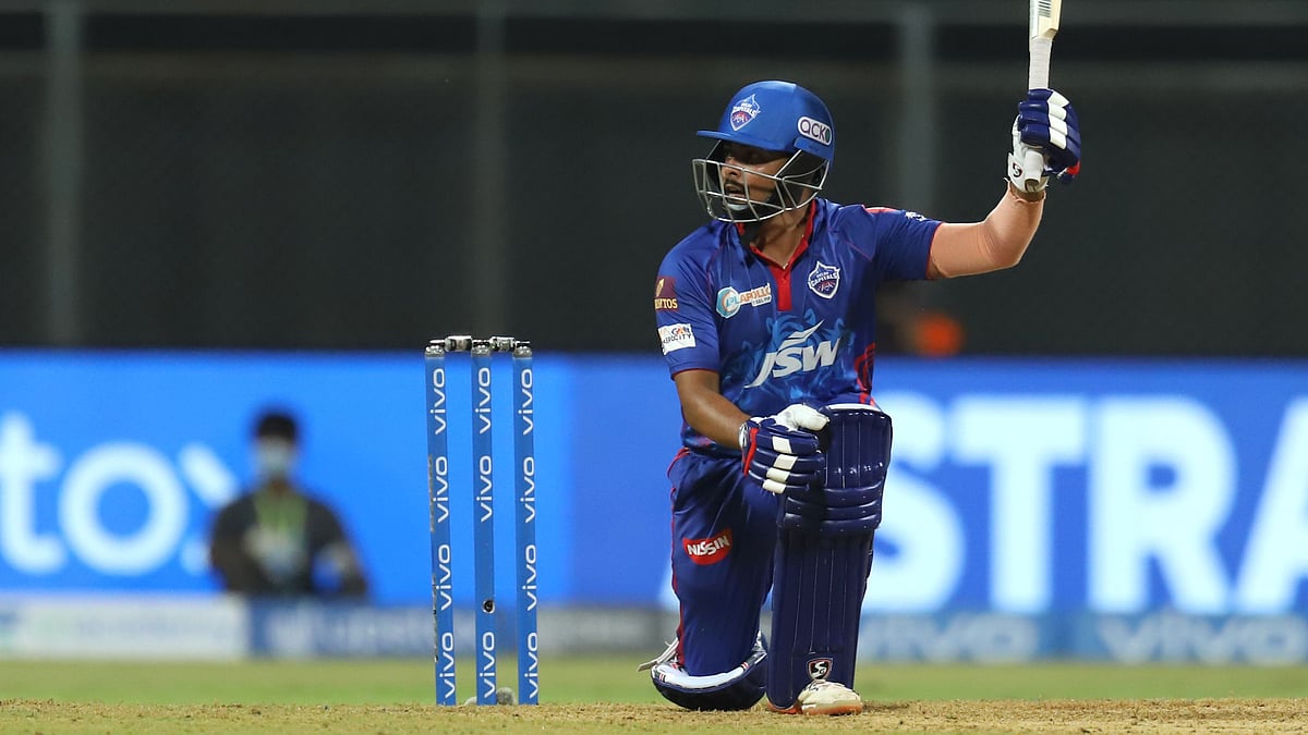Prithvi Shaw during his half-century against CSK.&nbsp;