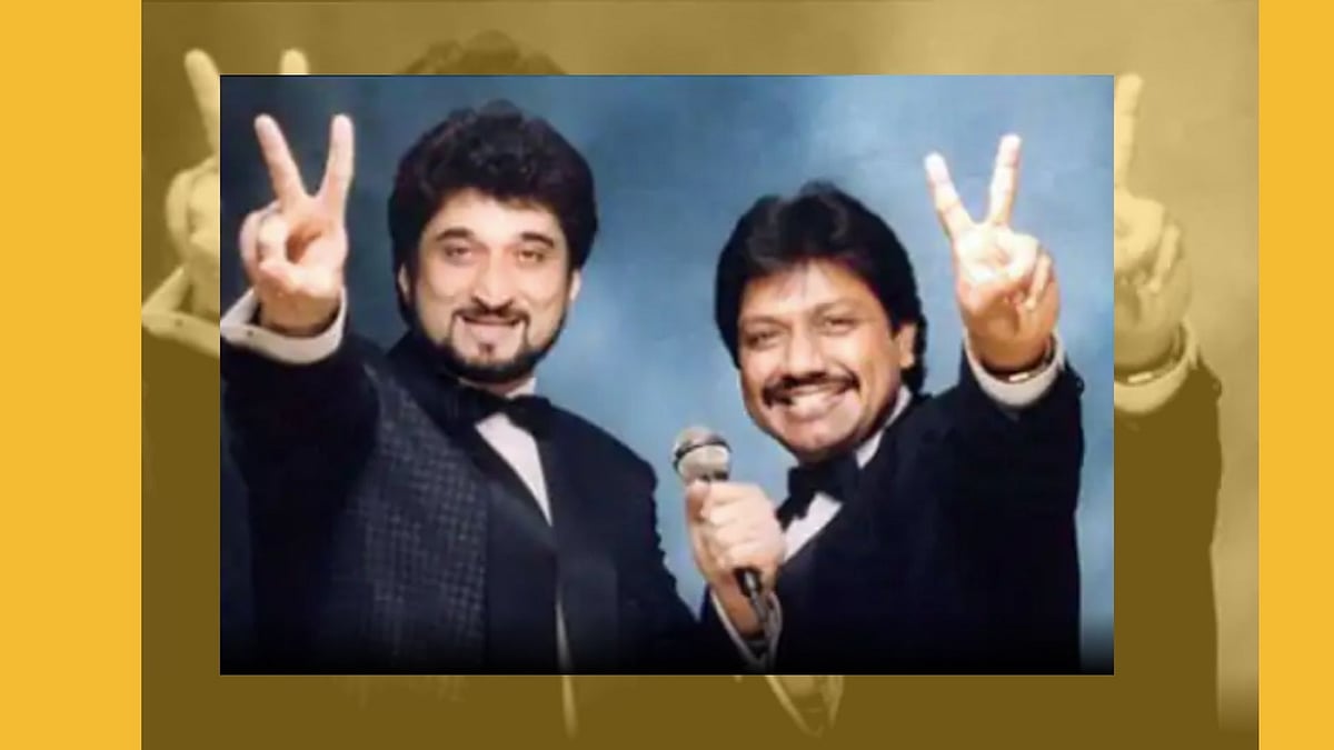 Music composers Nadeem-Shravan.