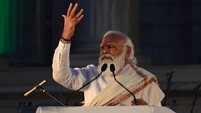 Kolkata: Indian Prime Minister Narendra Modi.