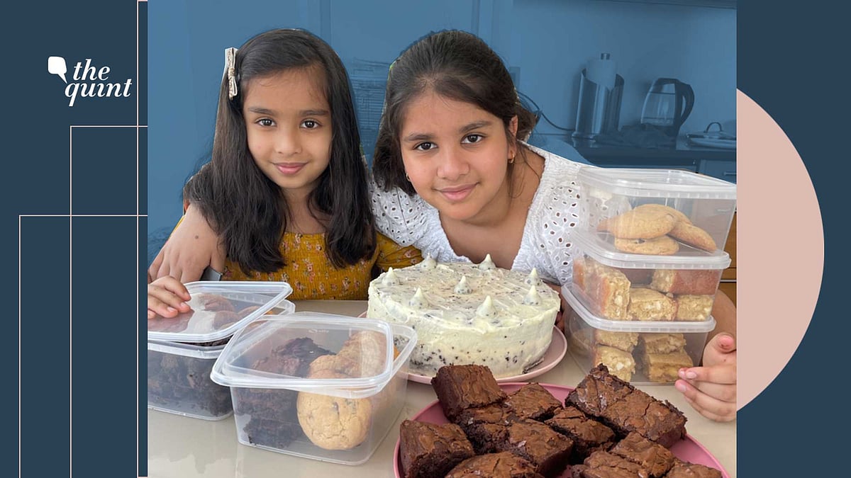 <div class="paragraphs"><p>Aanya Kumar Sapra and her sister, Shyla.</p></div>