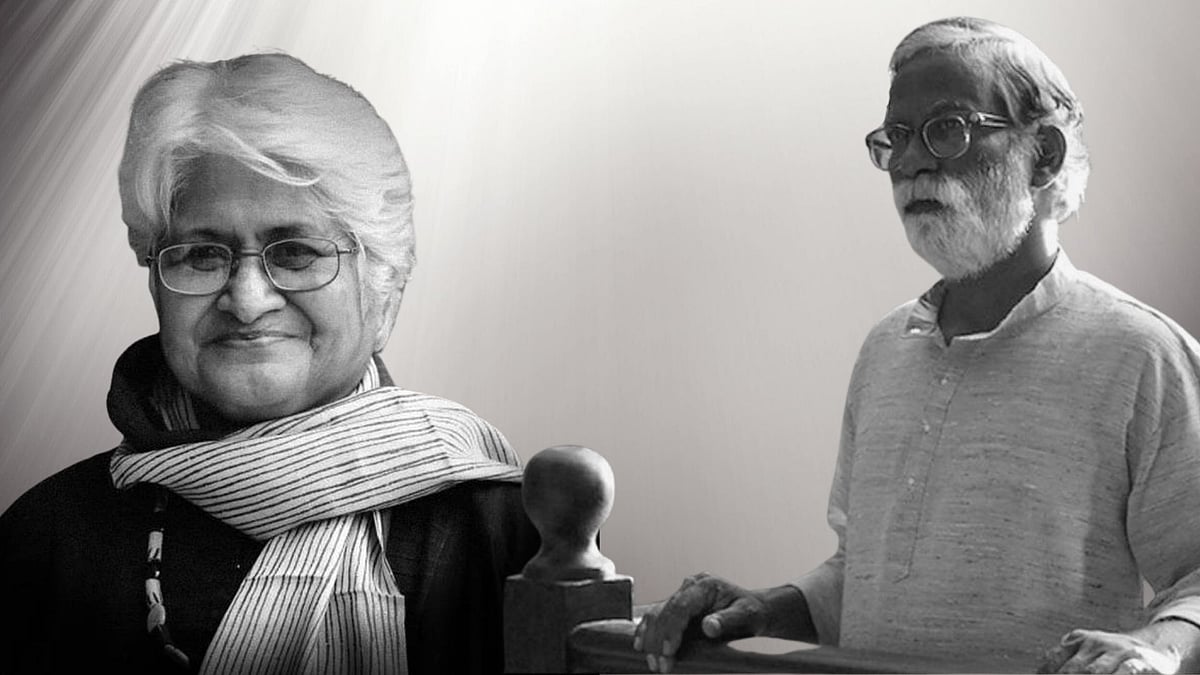 Sumitra Bhave and Vira Sathidar.
