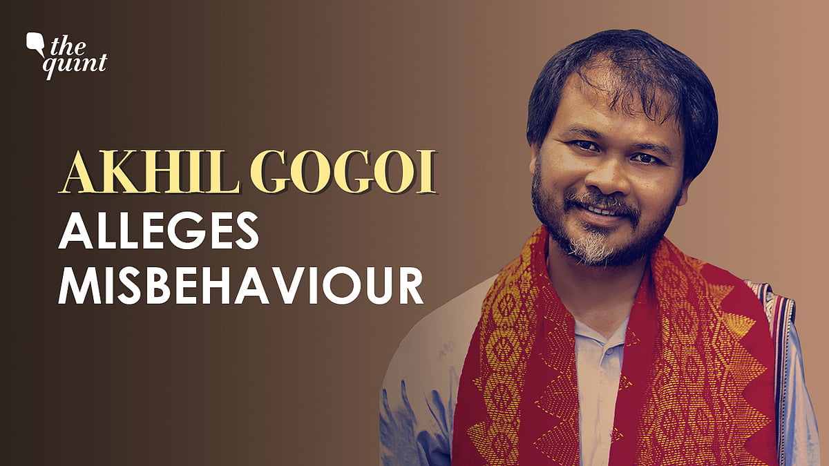 Akhil Gogoi took oath as an MLA in the Assam Assembly&nbsp;
